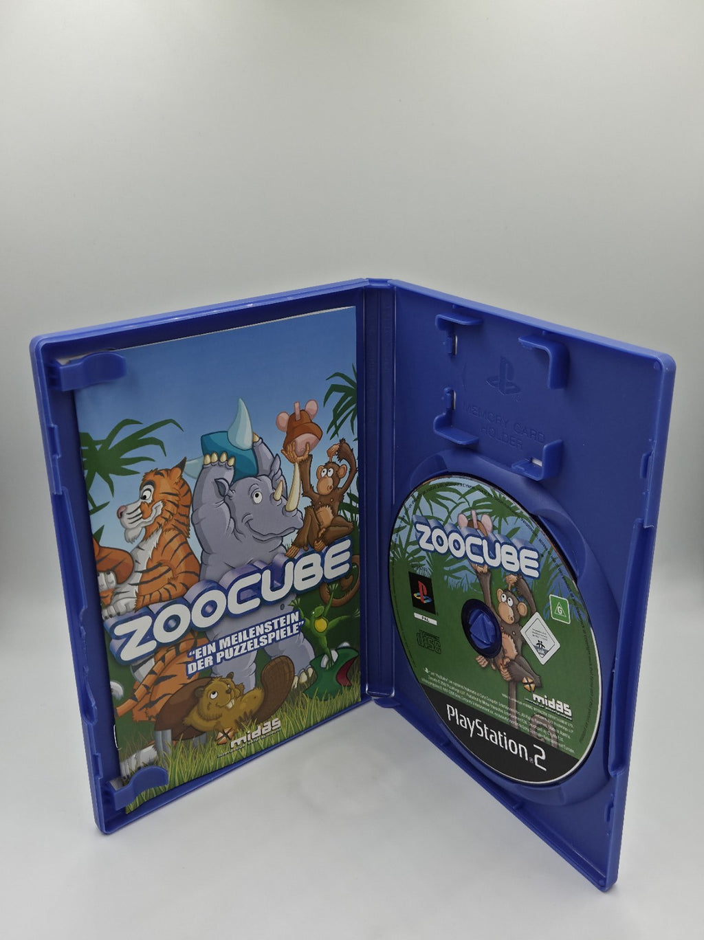 PS2 Playstation 2 Zoocube mit OVP und Anleitung Deutsch