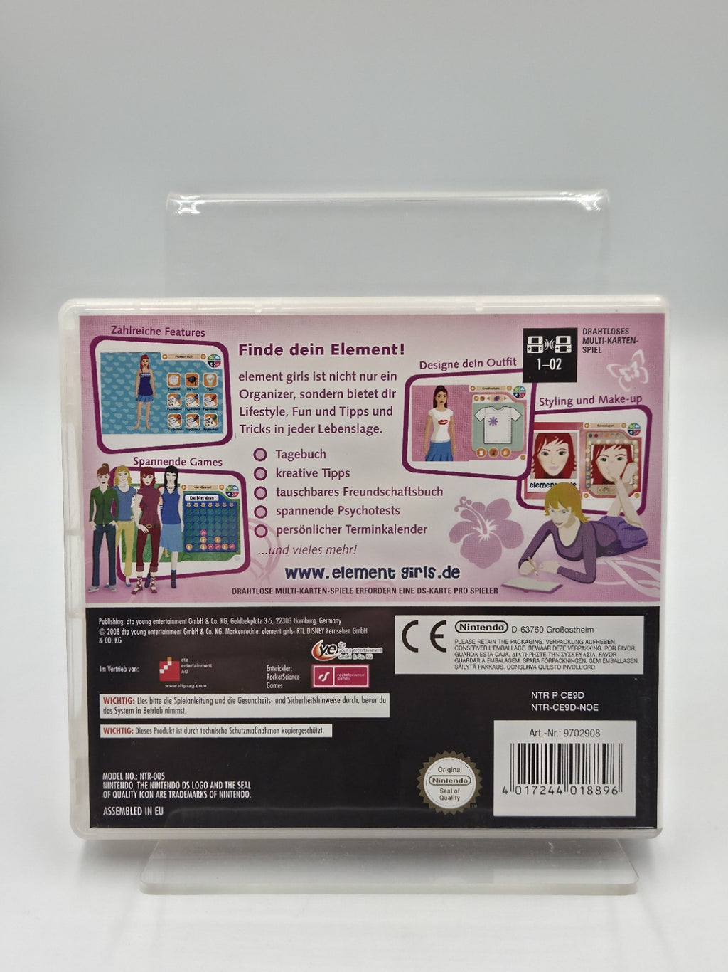 Nintendo DS Spiel Element Girls mit OVP NOE
