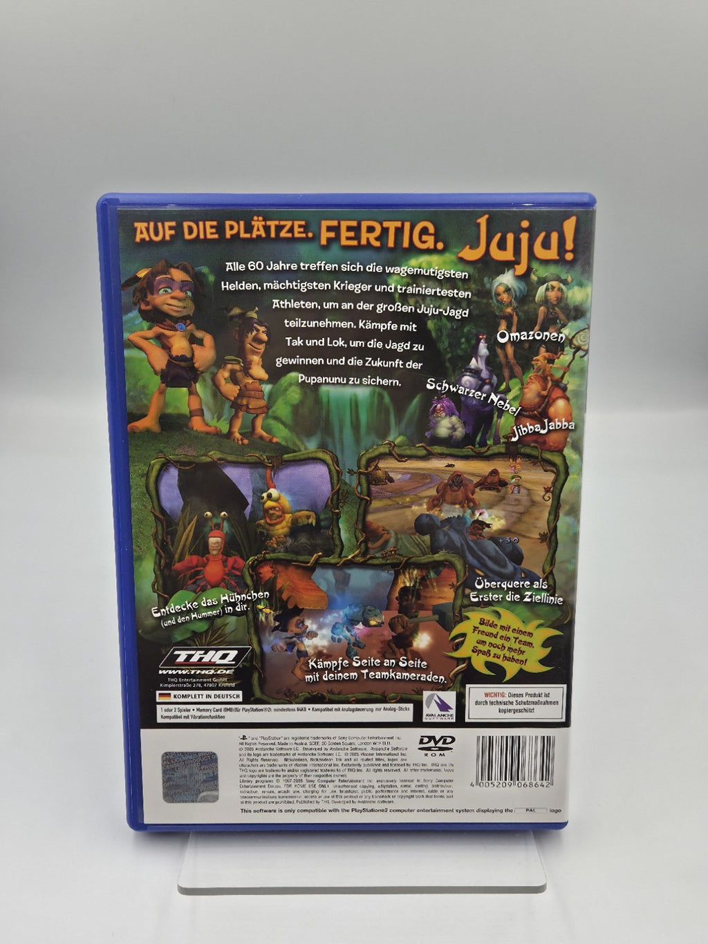 PS2 Spiel Tak die große Juju-Jagd mit OVP und Anleitung Deutsch