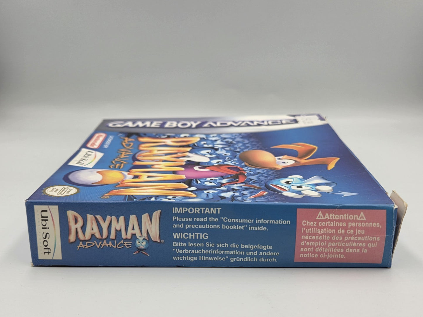 Nintendo Game Boy Advance Rayman Advance mit OVP und Anleitung EUR