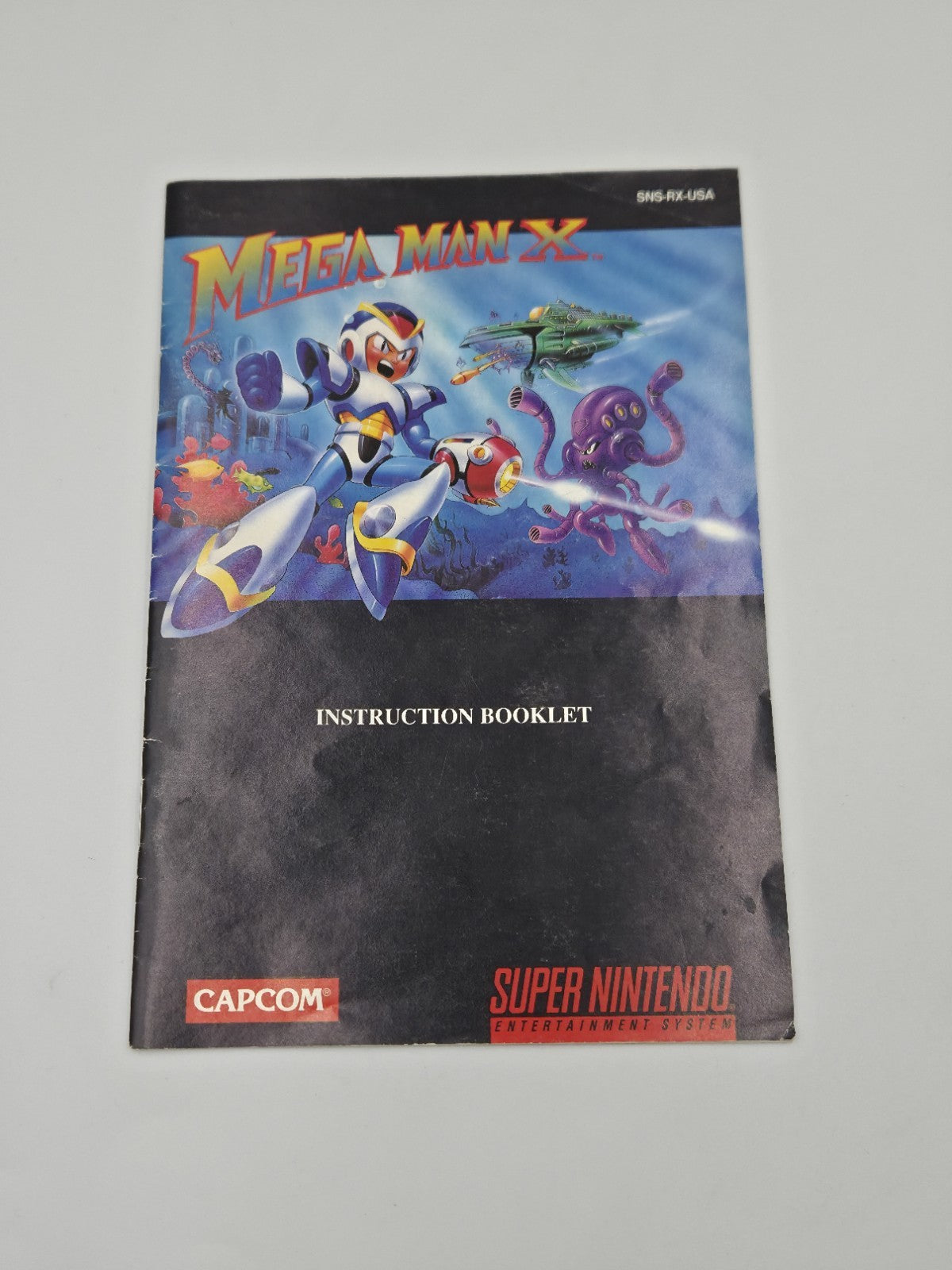 SNES Super Nintendo Mega Man X mit OVP und Anleitung NTSC USA