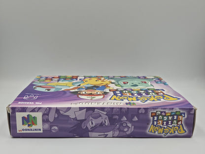 N64 Nintendo 64 Pokemon Puzzle League mit OVP und Anleitung NOE