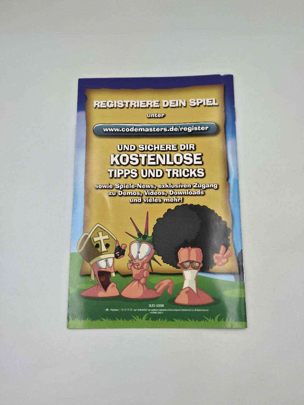 PS2 Playstation 2 Spiel Worms 4 Mayhem mit OVP und Anleitung Deutsch