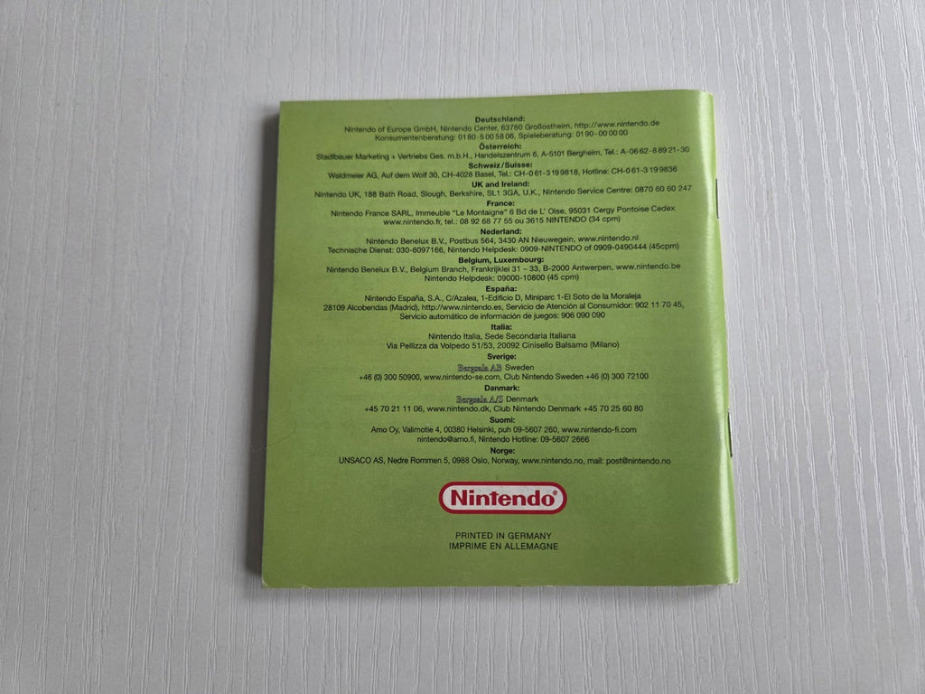 Nintendo Game Boy Advance Wario Ware, Inc. Spielanleitung NEU6