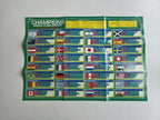 Super Famicom Champions World Class Soccer Poster Reklame Flyer Insert Japan