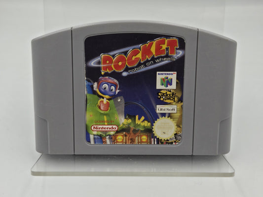 N64 Nintendo 64 Rocket Robot on Wheels Modul EUR