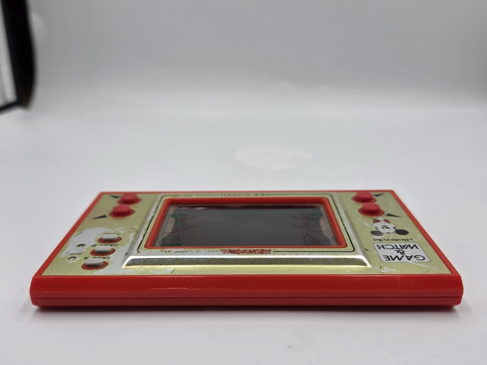 Nintendo Game & Watch Mickey Mouse Konsole Console 1981 Wide Screen
