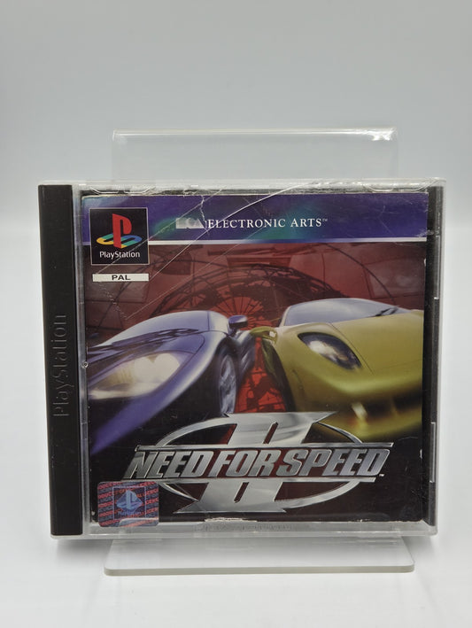 PS1 Playstation 1 Need For Speed II mit OVP und Anleitung Multilingual ESP