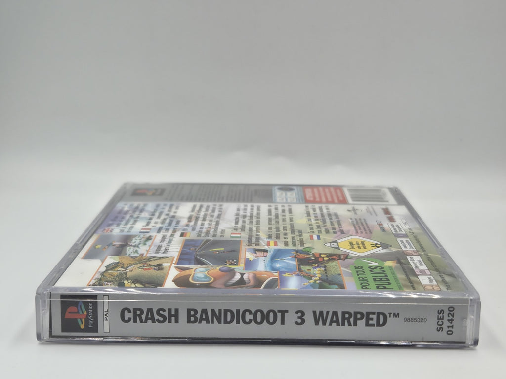 PS1 Playstation 1 Spiel Crash Bandicoot 3 Warped + OVP + Anleitung Multilingual