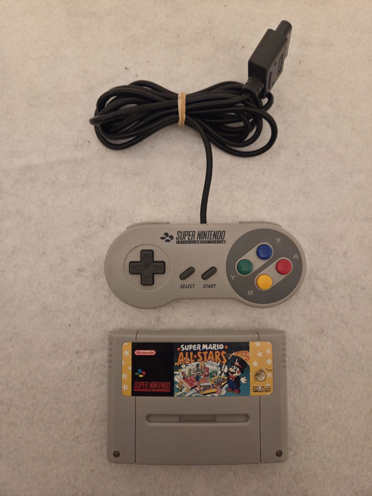 SNES Super Nintendo Super Mario Allstars Konsole Console FAH OVP