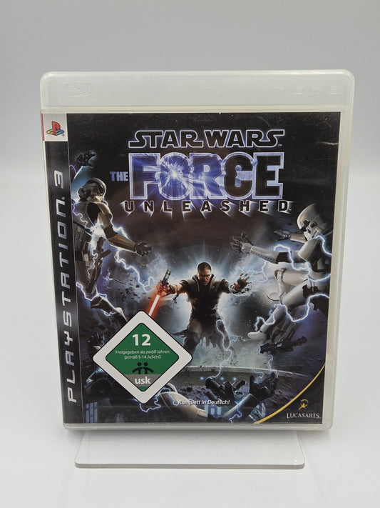 PS3 Playstation 3 Star Wars The Force Unleashed mit OVP und Anleitung Deutsch
