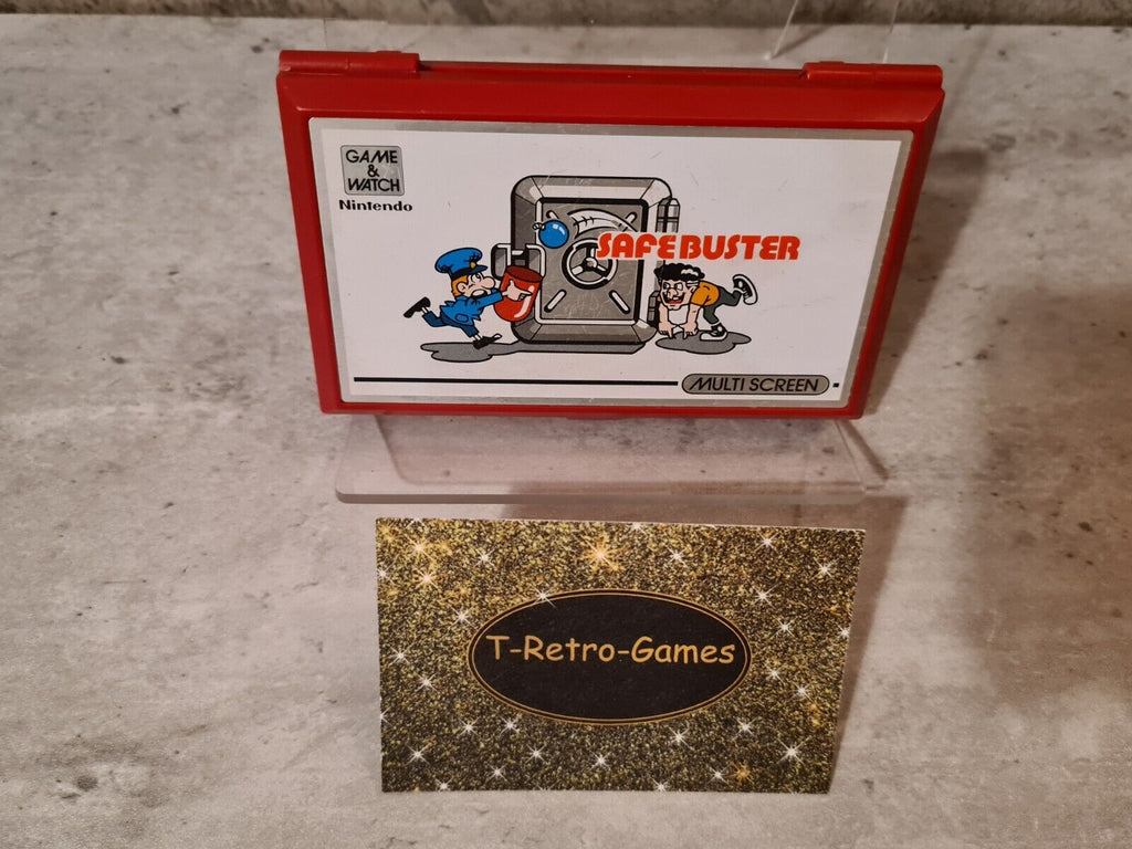 Nintendo Game & Watch Safebuster Konsole Console 1988 Multi Screen - T-Retro-Games 