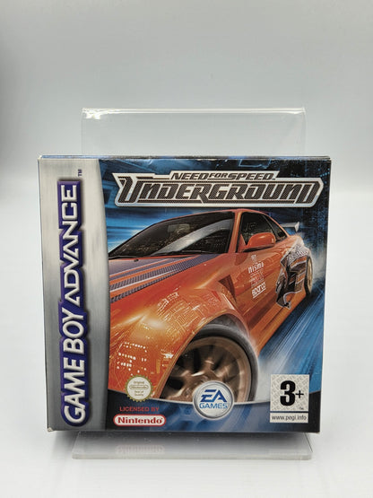 Nintendo Game Boy Advance Need For Speed Underground mit OVP und Anleitung EUR