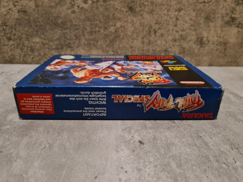 SNES Super Nintendo Fatal Fury Special mit OVP und Anleitung EUR - T-Retro-Games 