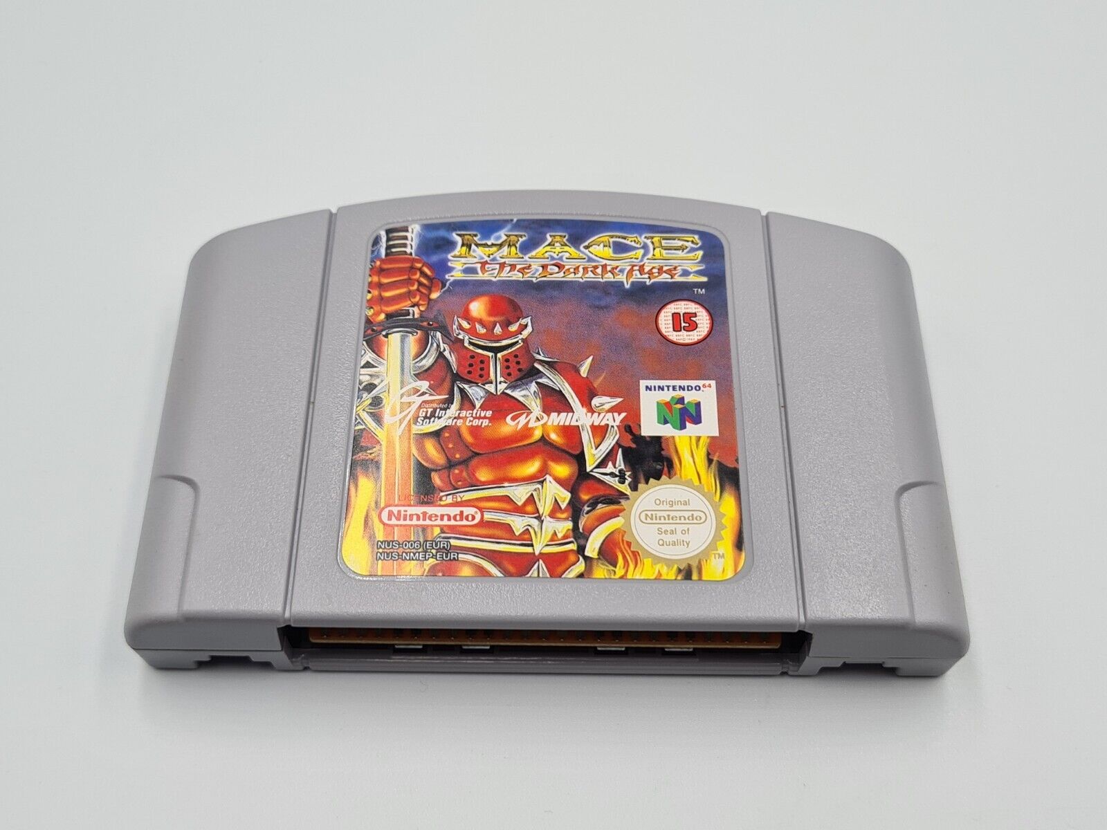 N64 Nintendo 64 Mace The Dark Age mit OVP und Anleitung EUR - T-Retro-Games 