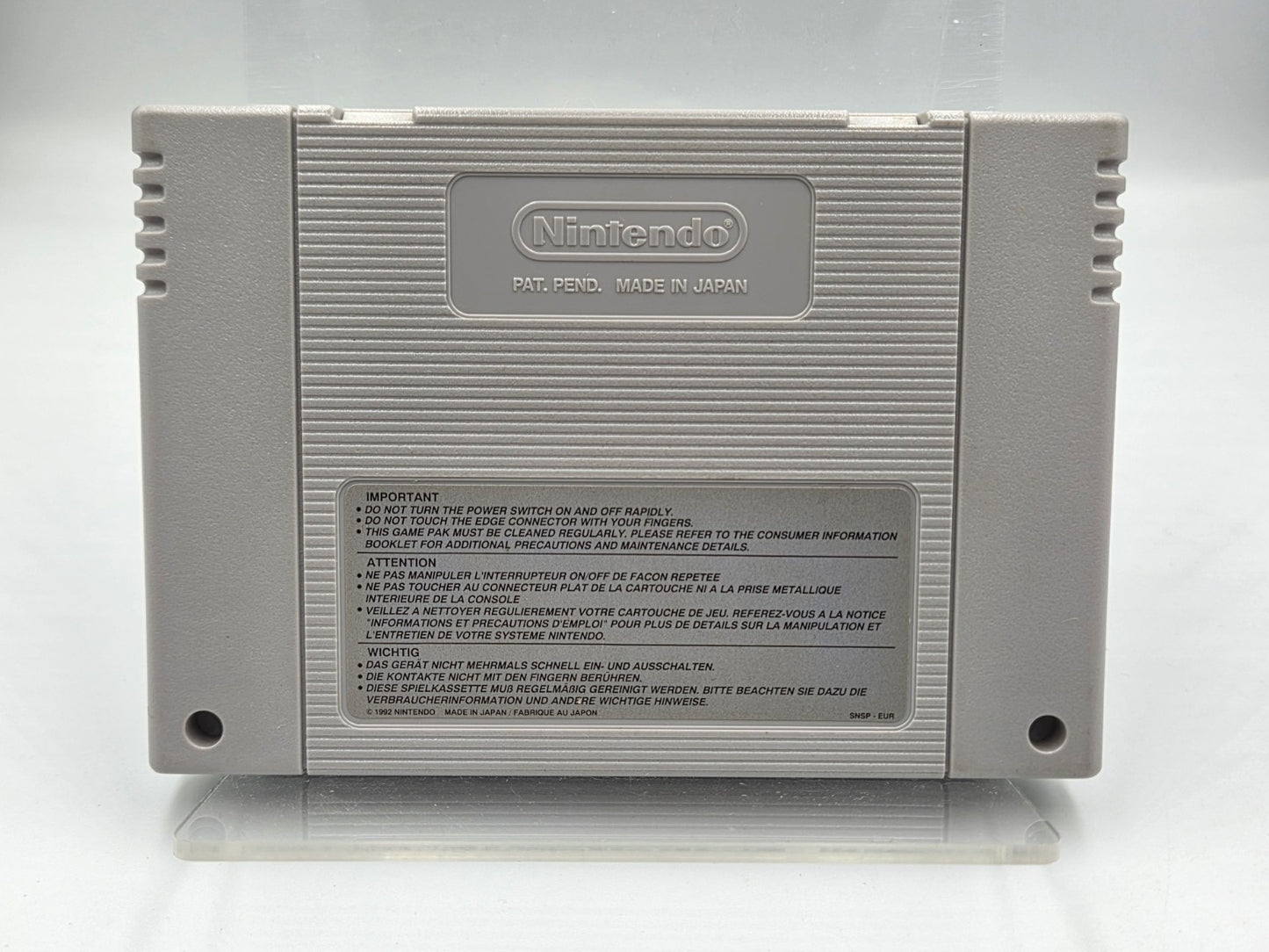 SNES Super Nintendo Super Bomberman 3 Modul EUR