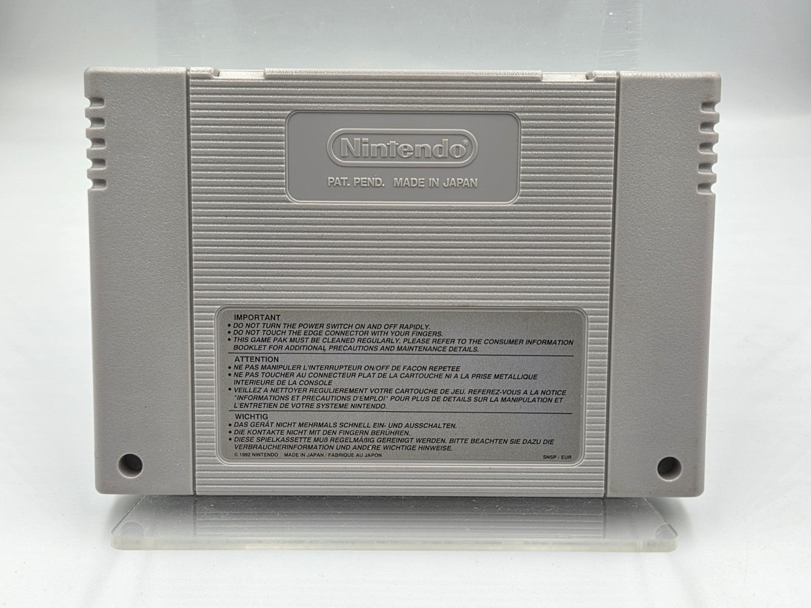 SNES Super Nintendo Super Bomberman 3 Modul EUR