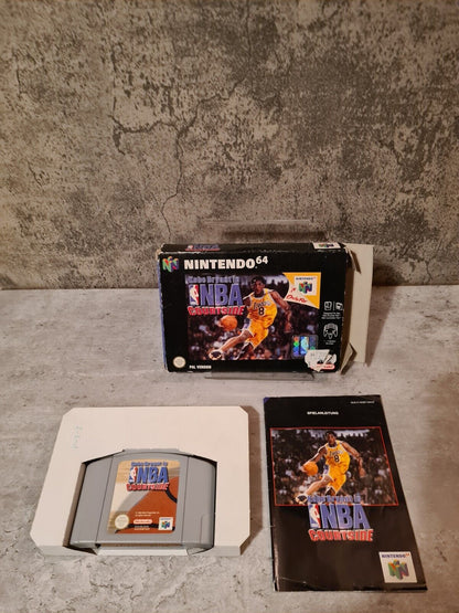 N64 Nintendo 64 Kobe Bryant in NBA Courtside mit OVP und Anleitung NOE - T-Retro-Games 