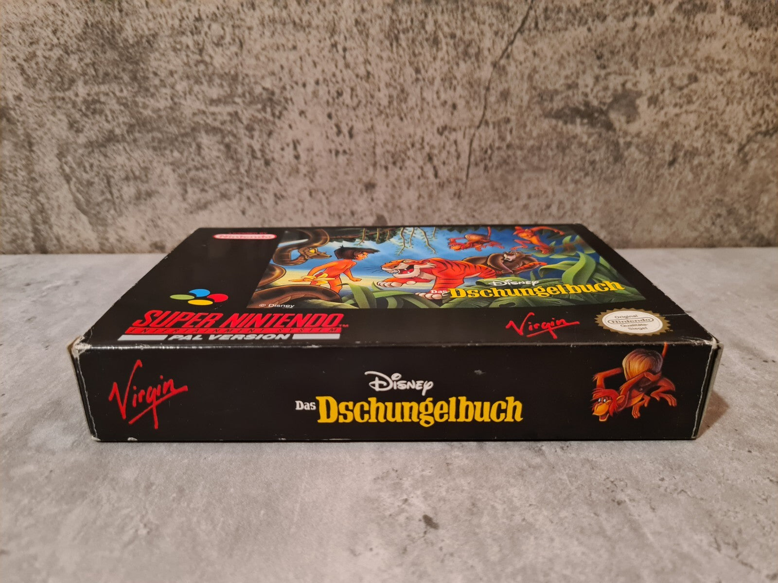 SNES Super Nintendo Disney Das Dschungelbuch mit OVP und Anleitung NOE