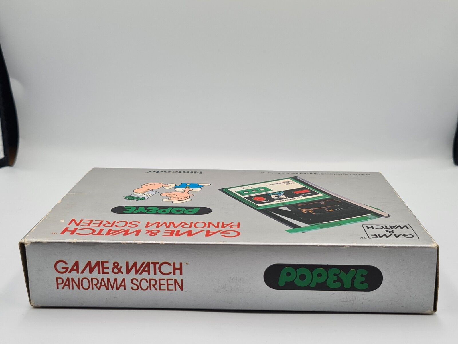 Nintendo Game & Watch Popeye OVP Panorama Screen PG-92 1983 - T-Retro-Games 