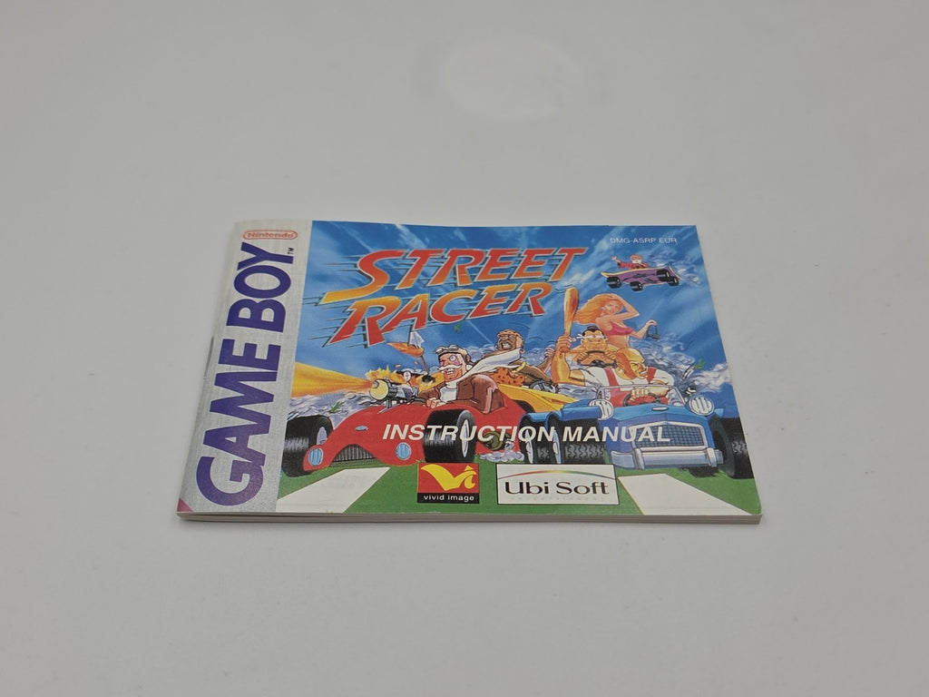 Nintendo Game Boy Classic Spiel Street Racer mit OVP und Anleitung EUR