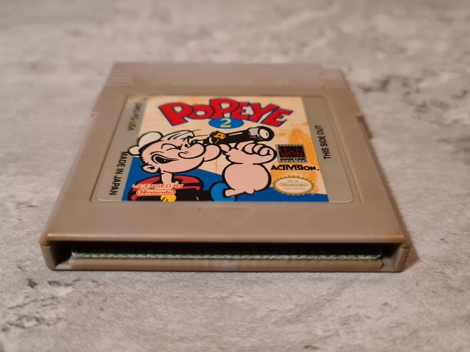 Nintendo Game Boy Classic Spiel Popeye 2 Modul USA - T-Retro-Games 