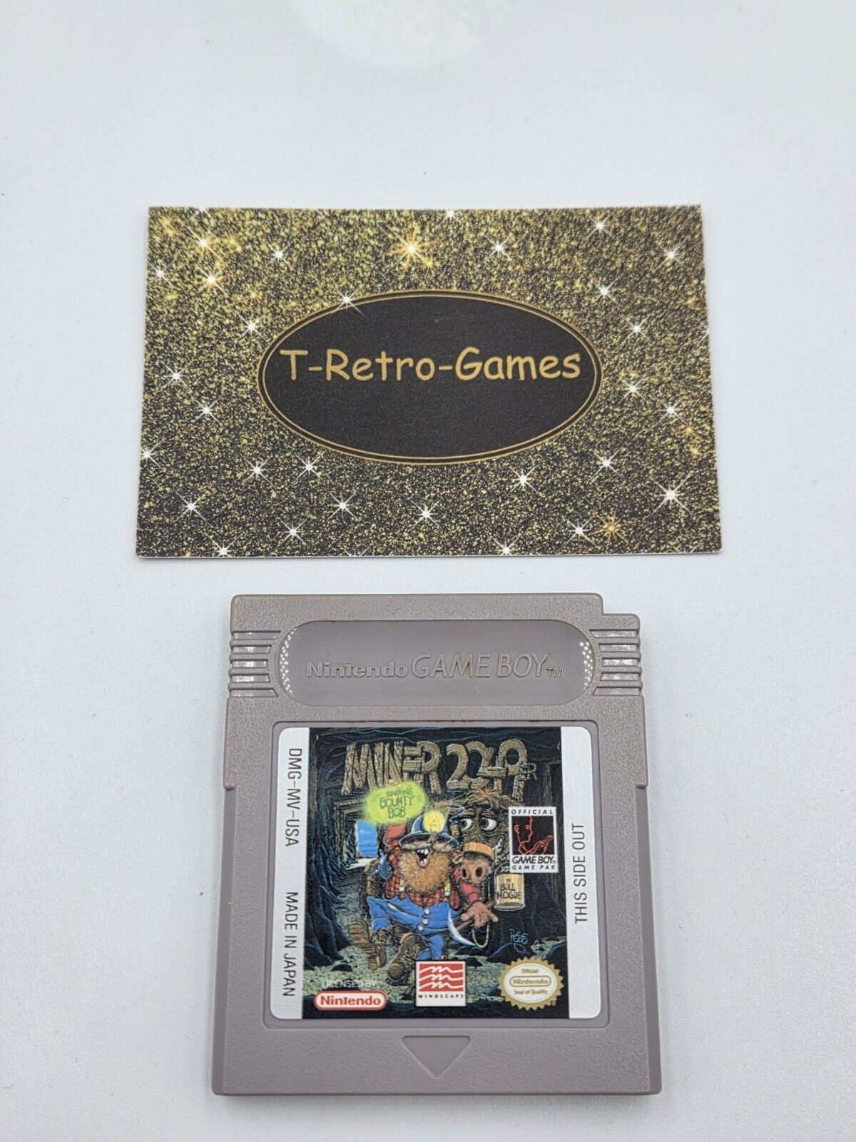 Nintendo Game Boy Classic Spiel Miner 2049 Modul USA - T-Retro-Games 