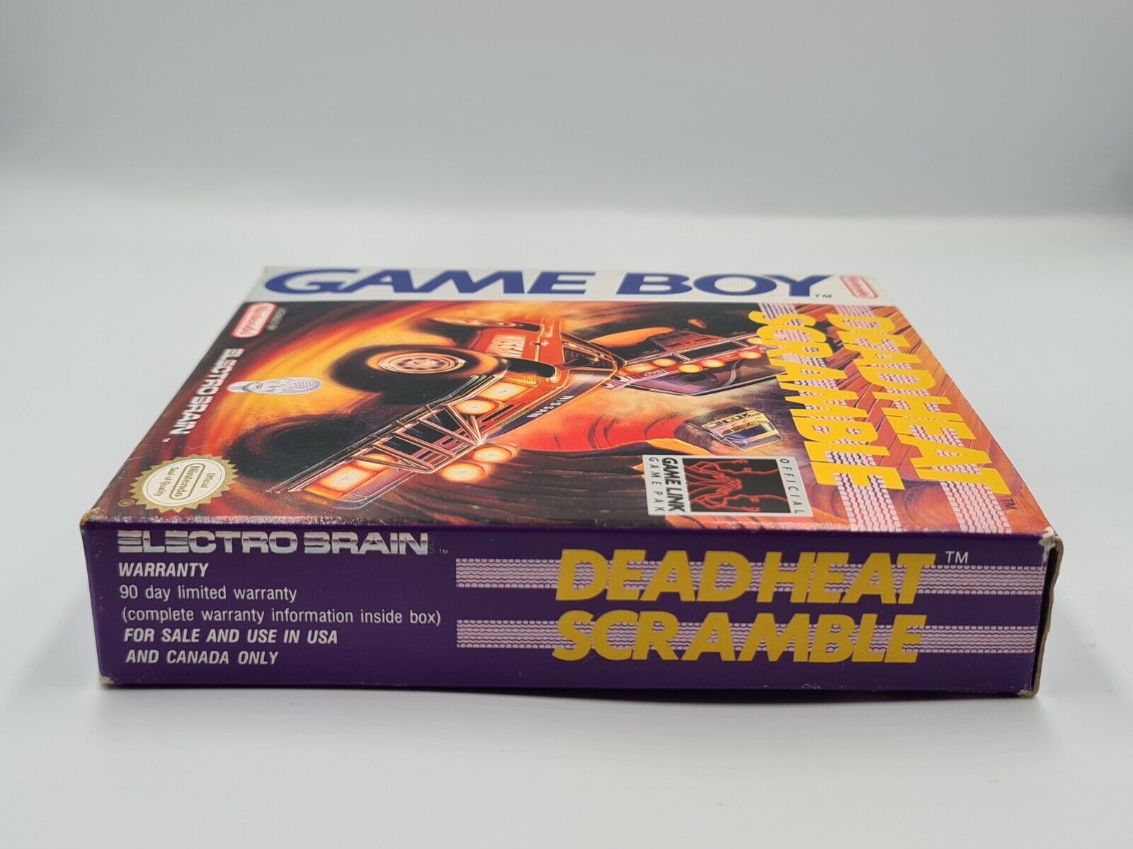 Nintendo Game Boy Classic Dead Heat Scramble mit OVP und Anleitung USA - T-Retro-Games 