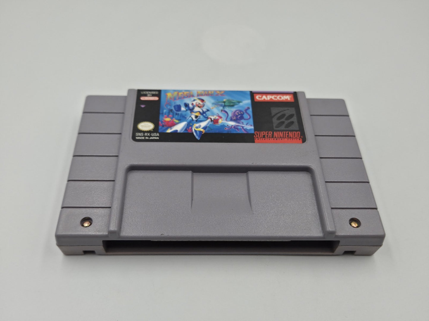 SNES Super Nintendo Mega Man X mit OVP und Anleitung NTSC USA