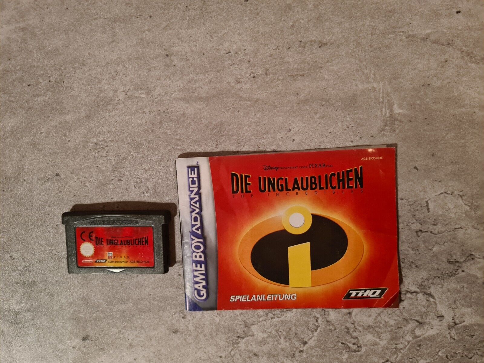 Nintendo Gameboy Advance Disney Die Unglaublichen mit OVP und Anleitung NOE - T-Retro-Games 