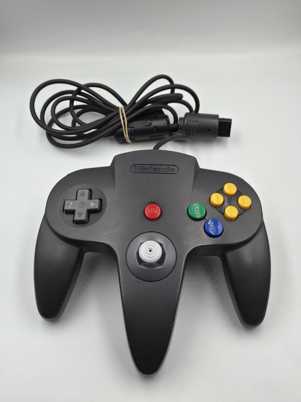Nintendo 64 N64 Controller Schwarz Black