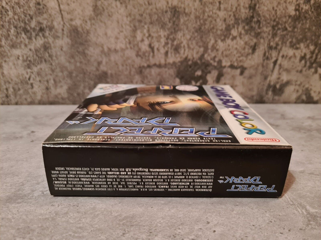 Gameboy Color Perfect Dark mit OVP und Anleitung EUR - T-Retro-Games 