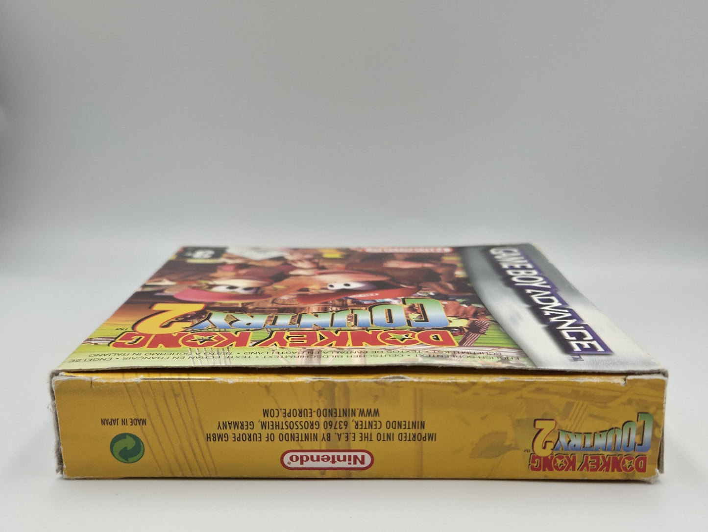 Nintendo Game Boy Advance Donkey Kong Country 2 mit OVP und Anleitung EUR