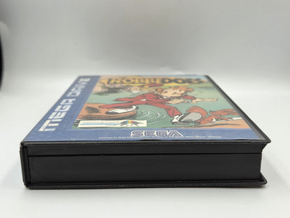 Sega Mega Drive Spiel Robbedoes / Spirou mit OVP und Anleitung Multi Language 