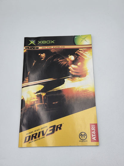 XBOX Spiel Driv3r mit OVP und Anleitung Englisch