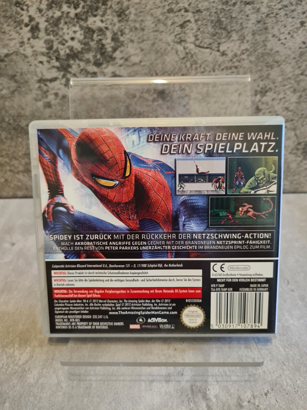 Nintendo DS The Amazing Spider-Man mit OVP und Anleitung NOE - T-Retro-Games 