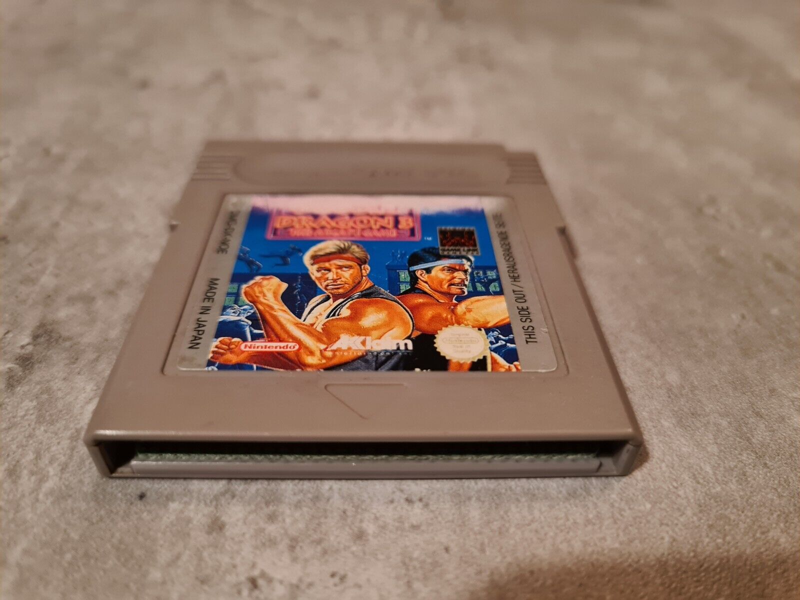 Nintendo Gameboy Classic Spiel Double Dragon 3 The Arcade Game Modul NOE - T-Retro-Games 