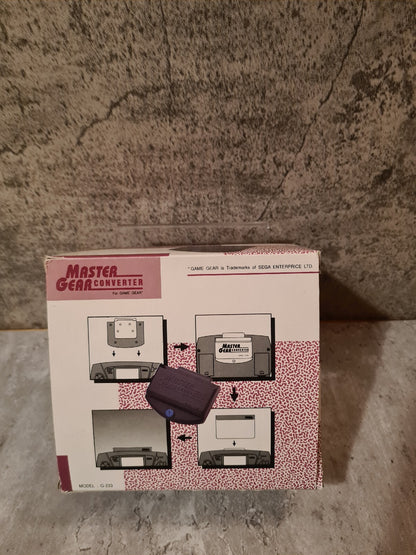 Sega Game Gear Master Gear Converter OVP