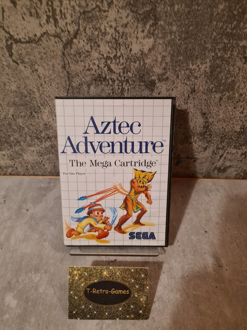 Sega Master System Aztec Adventure mit OVP und Anleitung Multi Language - T-Retro-Games 