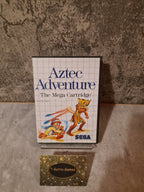 Sega Master System Aztec Adventure mit OVP und Anleitung Multi Language - T-Retro-Games 