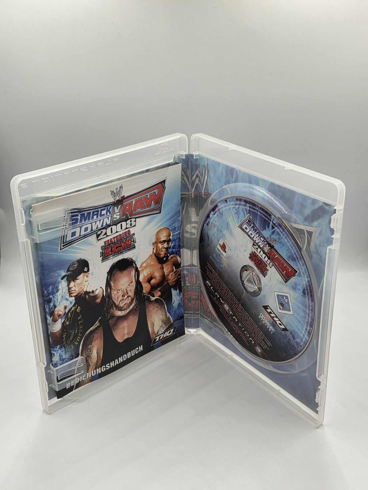 PS3 Playstation 3 WWF Smackdown vs Raw 2008 mit OVP und Anleitung Deutsch