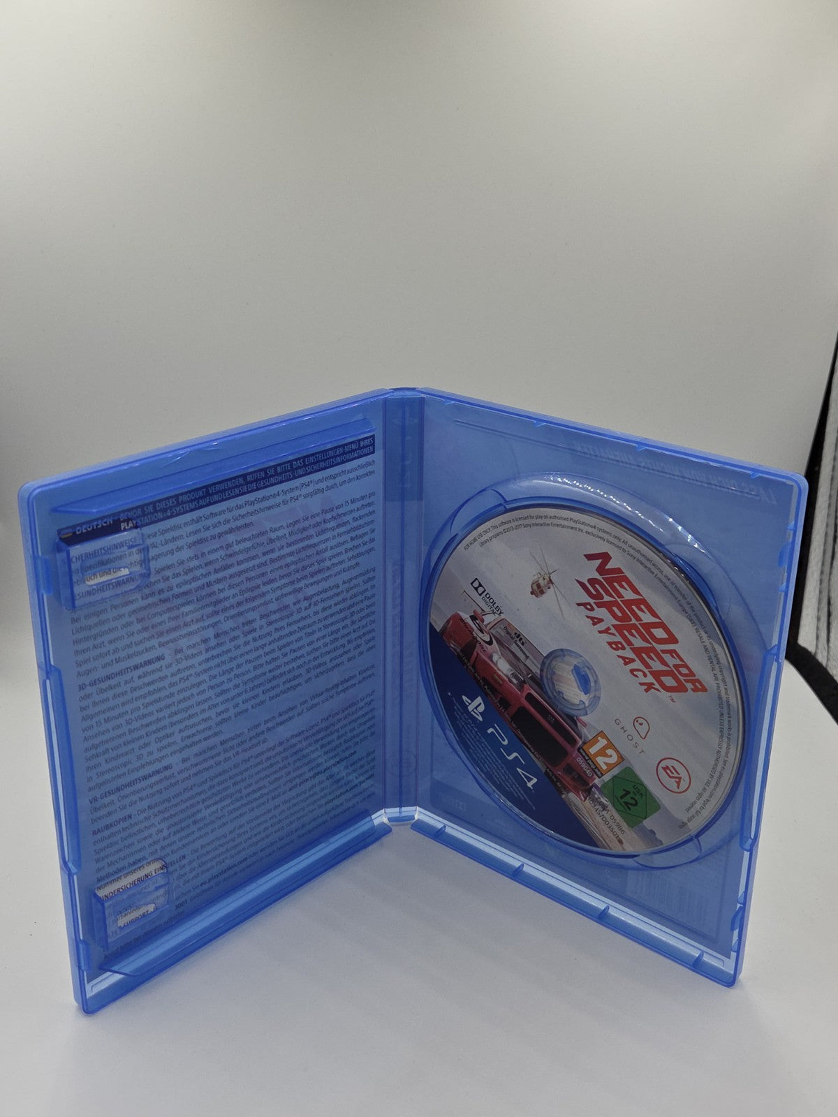 PS4 Playstation 4 Spiel Need For Speed Payback mit OVP Deutsch