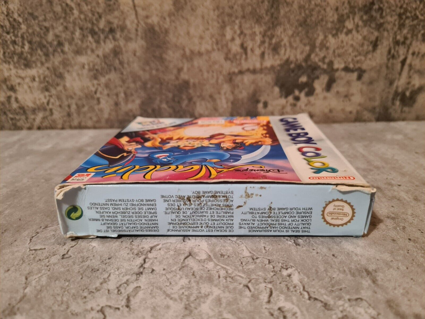 Nintendo Gameboy Color Disney's Aladdin mit OVP und Anleitung EUR - T-Retro-Games 