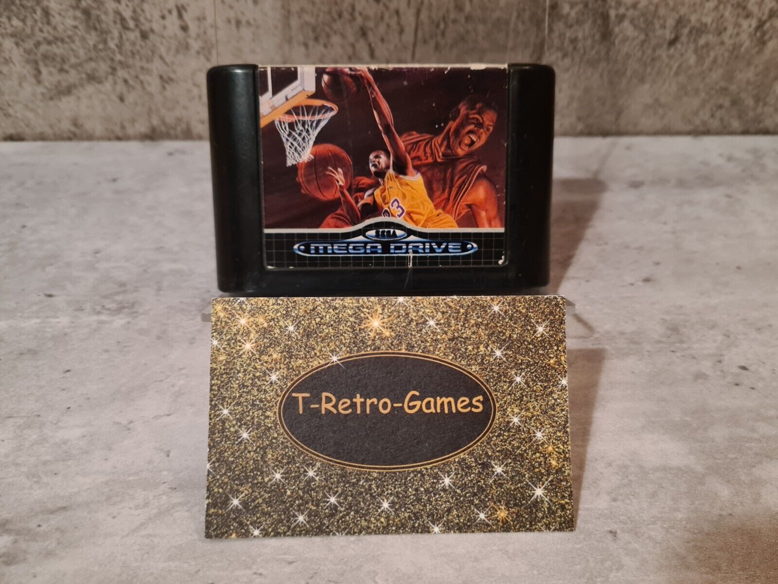 Sega Mega Drive Super Real Basketball Modul - T-Retro-Games 
