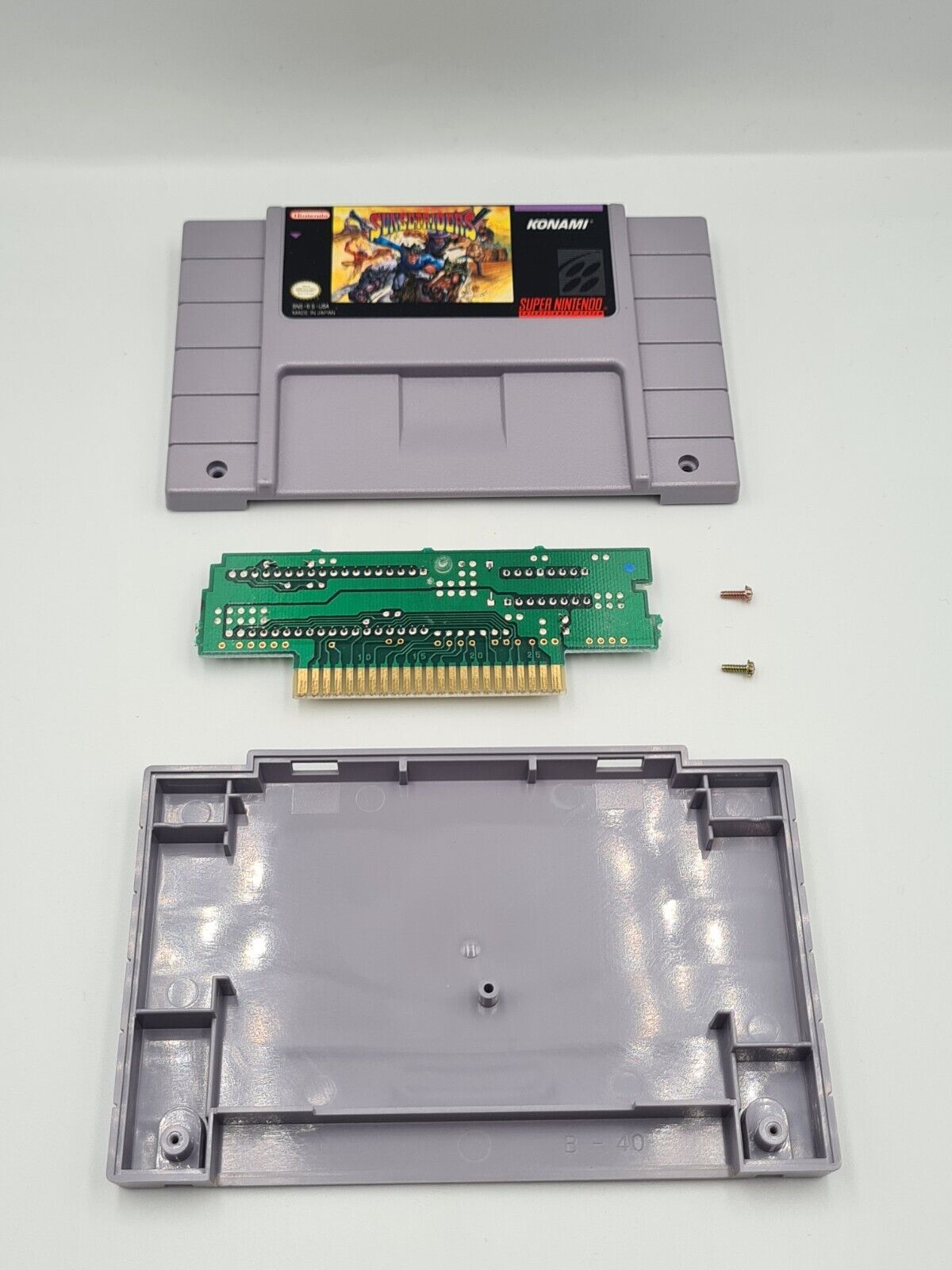 SNES Super Nintendo Sunset Riders mit OVP und Anleitung NTSC-USA - T-Retro-Games 