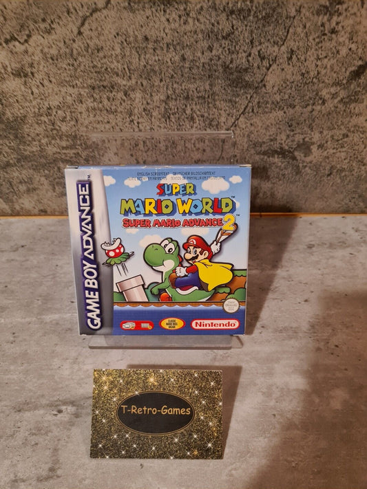 Nintendo Gameboy Advance Super Mario World Advance + OVP und Anleitung EUR - T-Retro-Games 
