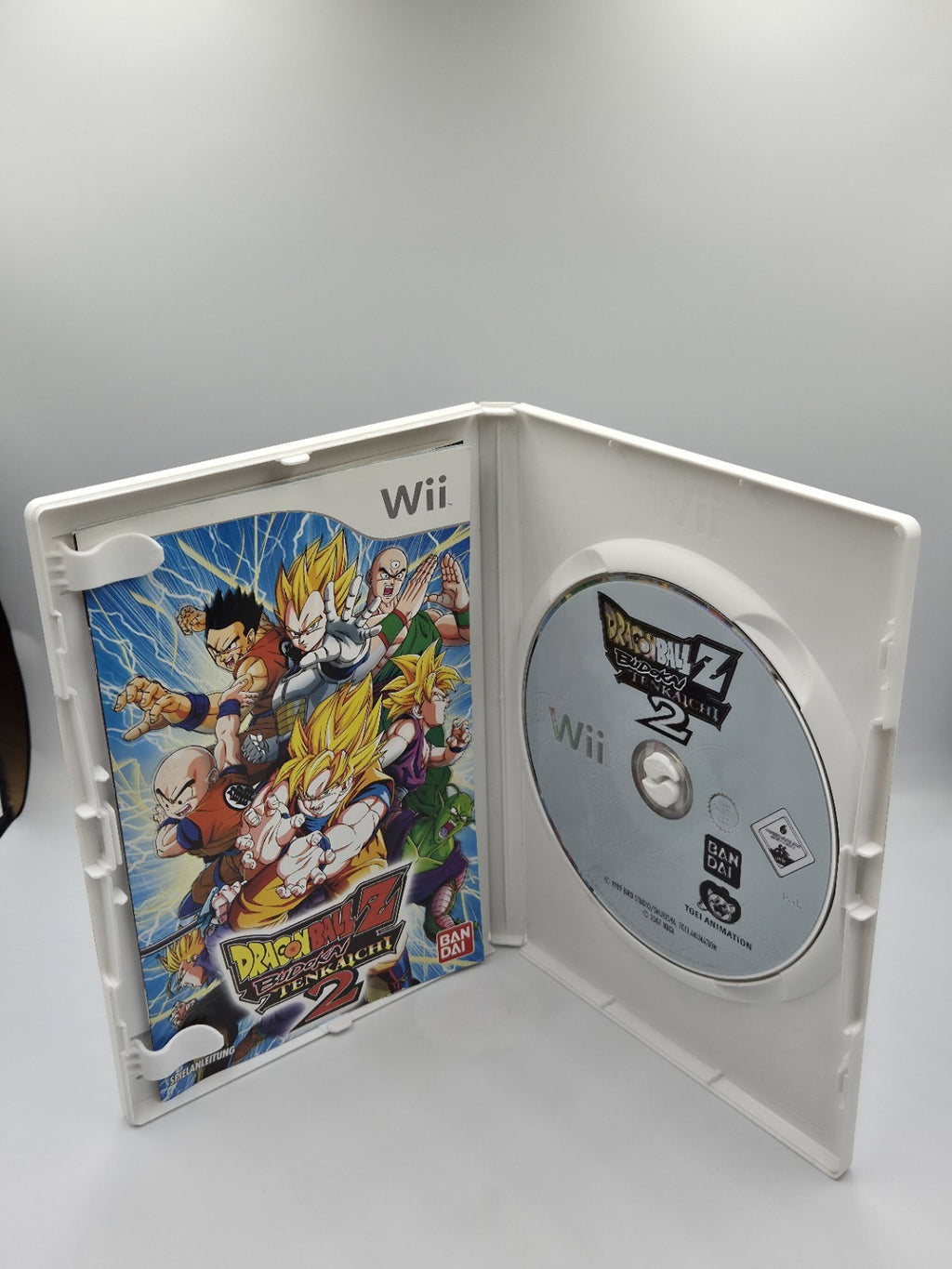 Nintendo Wii Spiel DragonBall Z Budokai Tenkaichi 2 mit OVP und Anleitung NOE