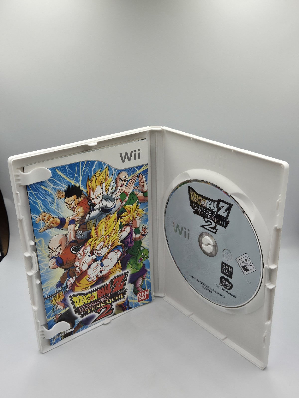 Nintendo Wii Spiel DragonBall Z Budokai Tenkaichi 2 mit OVP und Anleitung NOE