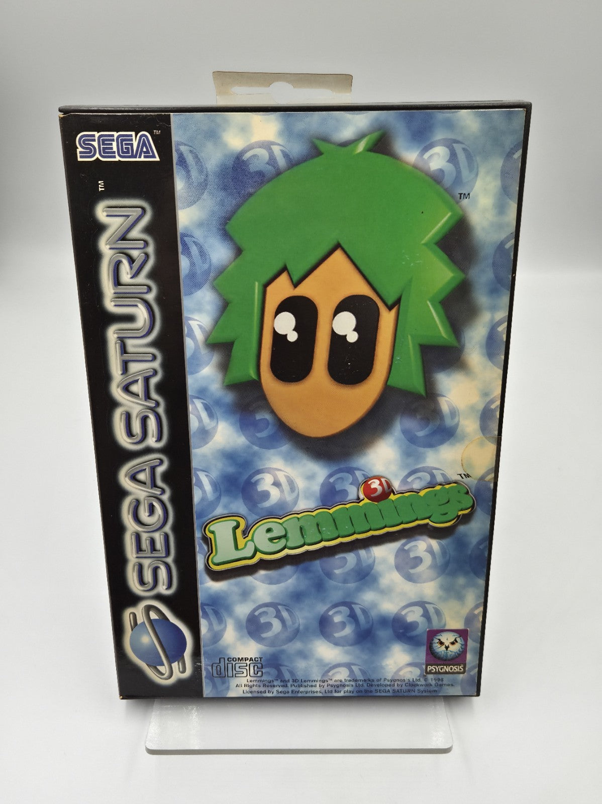Sega Saturn Spiel Lemmings mit OVP und Anleitung Multi Language 