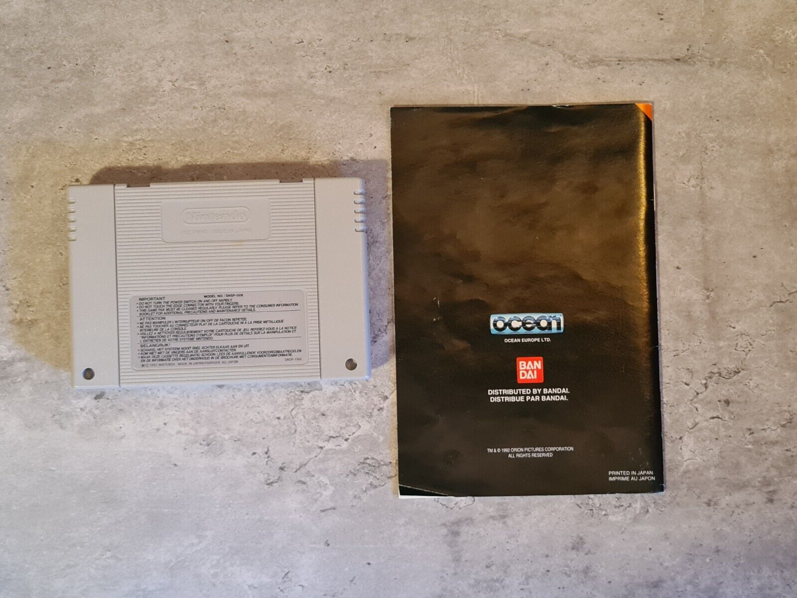 SNES Super Nintendo RoboCop 3 mit OVP und Anleitung FAH - T-Retro-Games 